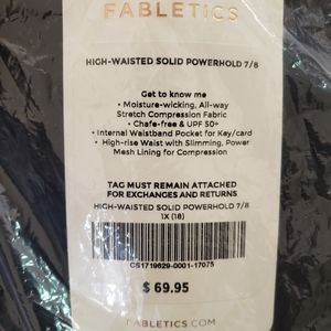 Fabletics High Wasted Power Hold Legging